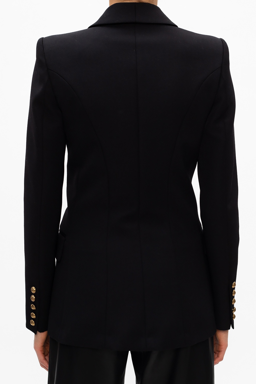 Balmain side stripe-detail track shorts